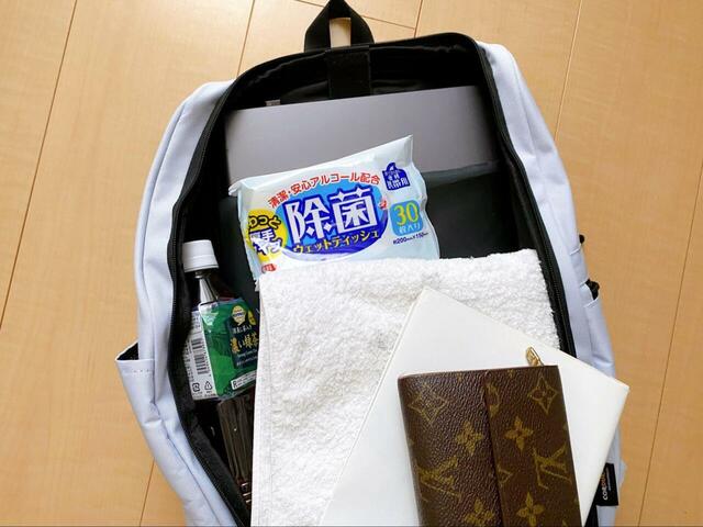 【WORKMAN コーデュラ(R)ワイドオープンリュックII】容量は約24L。15.6インチのノートPCや書籍、ペットボトル、大きめのタオルなどを入れても余裕!