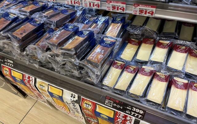 【ロピアの「ひんやりスイーツ」人気ランキング 7位】「濃厚ニューヨークチーズケーキ」430円（税込）