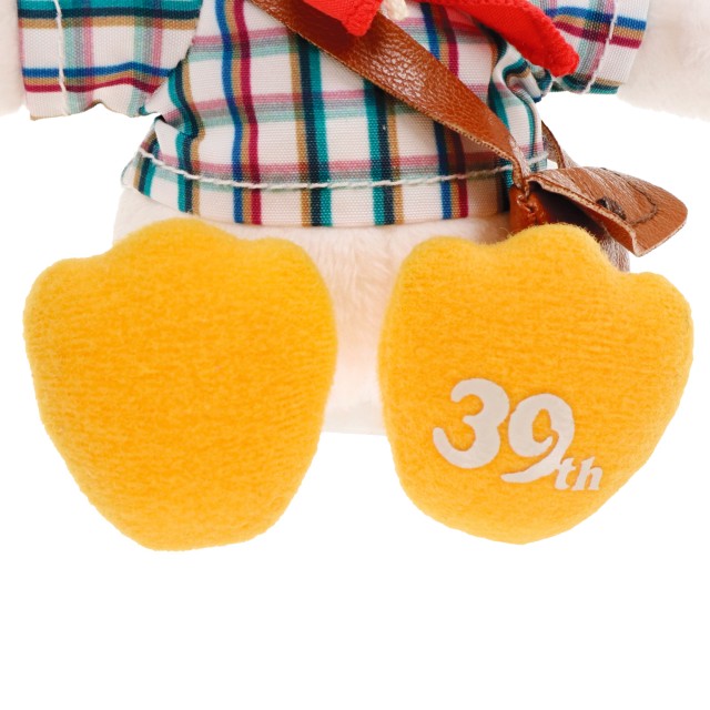 【東京ディズニーランド39周年記念グッズ】ぬいぐるみバッジ　ドナルドダック