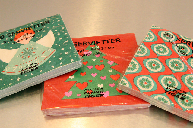 ペーパーナプキン：100円