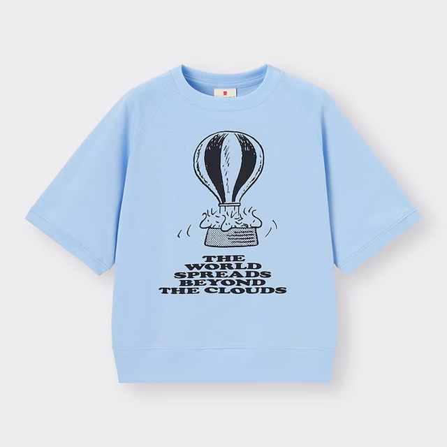 キッズ スウェT 1,290円｜GU「PEANUTS」コレクション