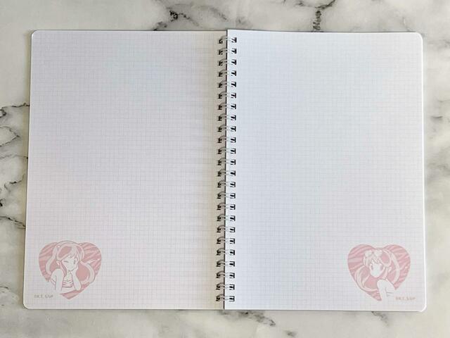 【100円ショップ×うる星やつら】表紙だけじゃなく中身もかわいいノート！