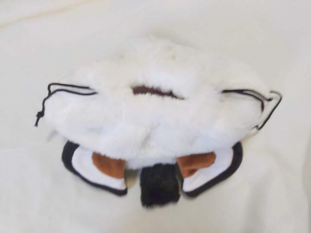 開閉は巾着式なのでスムーズ【ニトリ デコホーム】シマエナガ（巾着ポーチ）