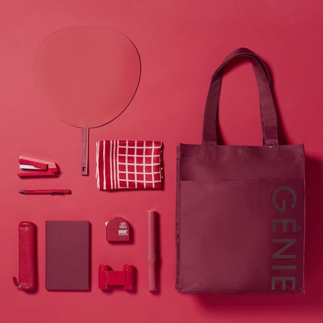 『LUMIÈRE de GÉNIE 汚れにくくて大容量！ アイドルオタク編集者が本気で作った推し活バッグ RED ver.』