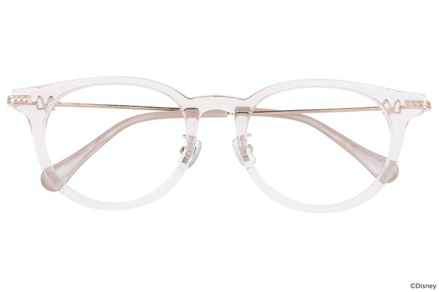 Minnie Mouse　ZF221016（ボストン）/ 11,100円（税込・セットレンズ代込）｜ Disney Collection created by Zoff Premium Series 