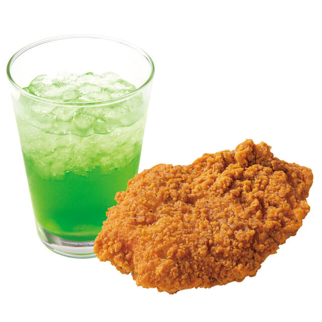 「Fチキンコンビ」<価格:490円(税込)>【【ロッテリア】ドリンク+サイドメニューのコンビが“390円”から!毎日午後2時からお得な「カフェコンビ」が販売されます!】