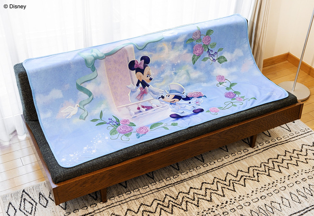 ミッキーマウス&ミニーマウス/トートバッグ&ブランケット 3,520円
