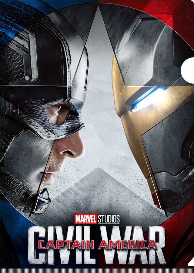 クリアファイルセットB（キャプテン・アメリカ）