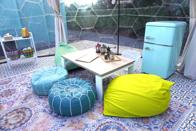 【TACO GLAMP THE MEXICO】クリアドームテント