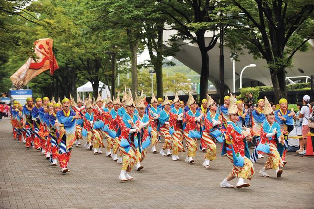 明治神宮 奉納 原宿表参道元氣祭スーパーよさこい2016
