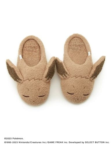 【ポケモンスリープ】ベビモコ イーブイ ルームシューズ ¥5,390