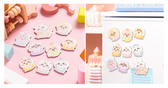 【Chiikawa Baby（ちいかわベビー）】ぷっくりアクリルマグネット（9種）各660円