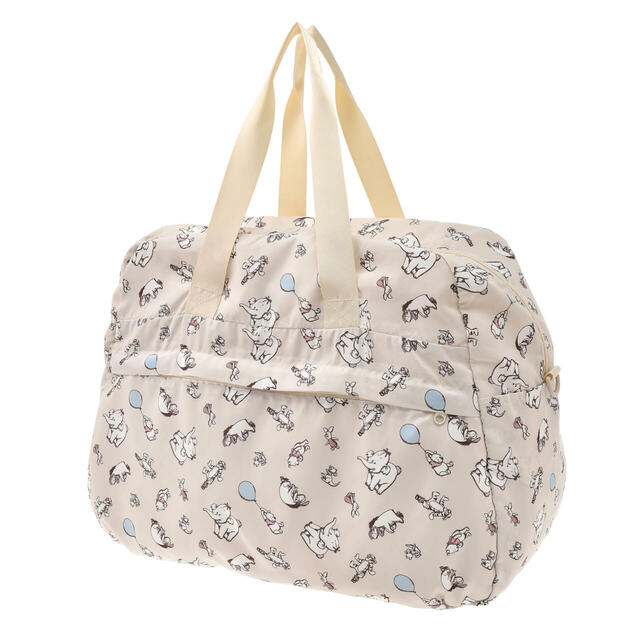 プー＆フレンズ ボストンバッグ 折りたたみ式 ポーチ入り 4WAY POOH TRAVEL 3,800円