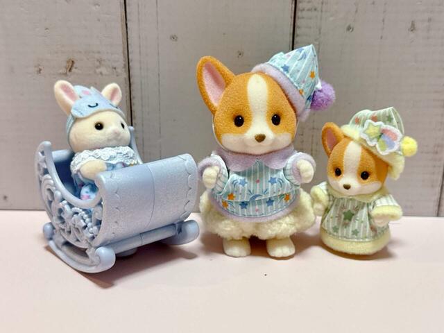 今回ゲットできた子達を並べてみました。寒色系が揃ったので統一感があってGood♪