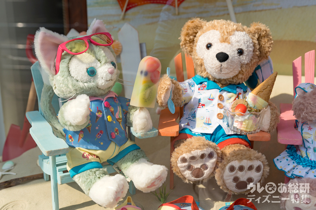 「ダッフィーのサニーファン」デコレーション