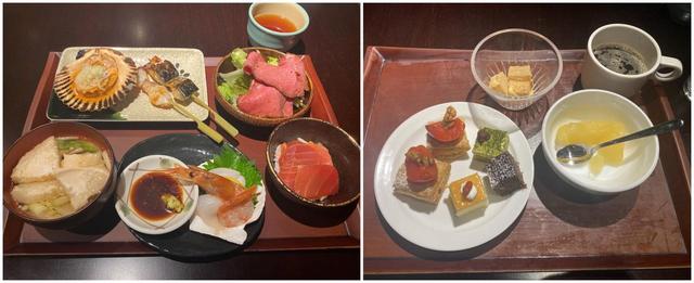 【星野リゾート　青森屋】ビュッフェレストラン「のれそれ食堂」の料理