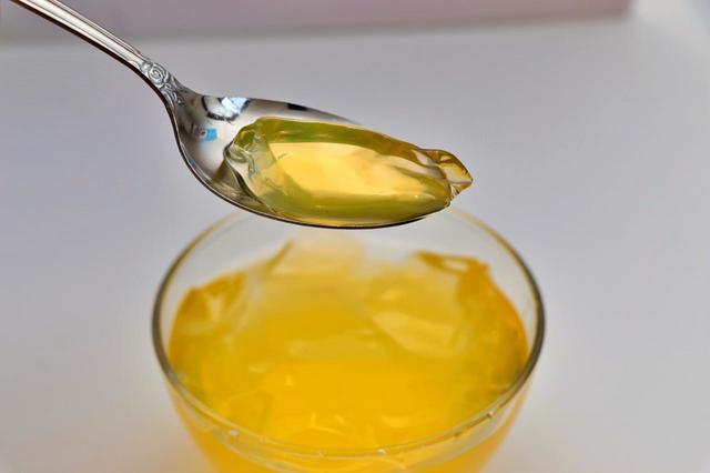 【オーギョーチゼリー】レモンシロップの爽やかな味わいが楽しめます