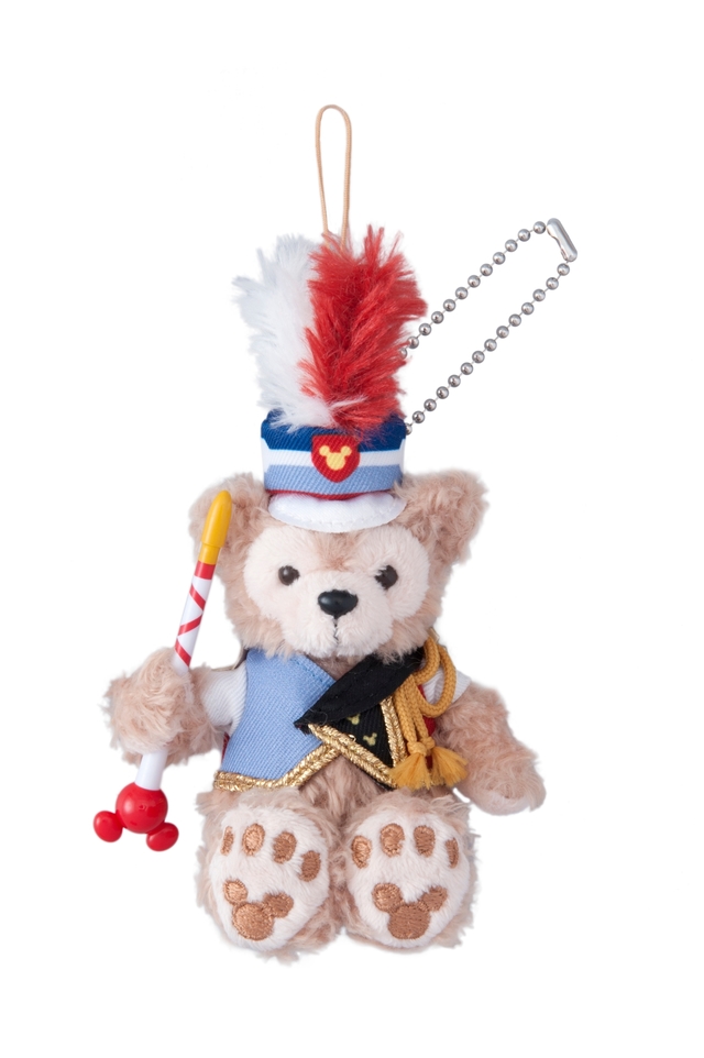 ストラップ(ダッフィー)¥1,800 ※長さ約12cm|東京ディズニーリゾート35周年「ダッフィー&フレンズのハッピーマーチングファン」スペシャルグッズ