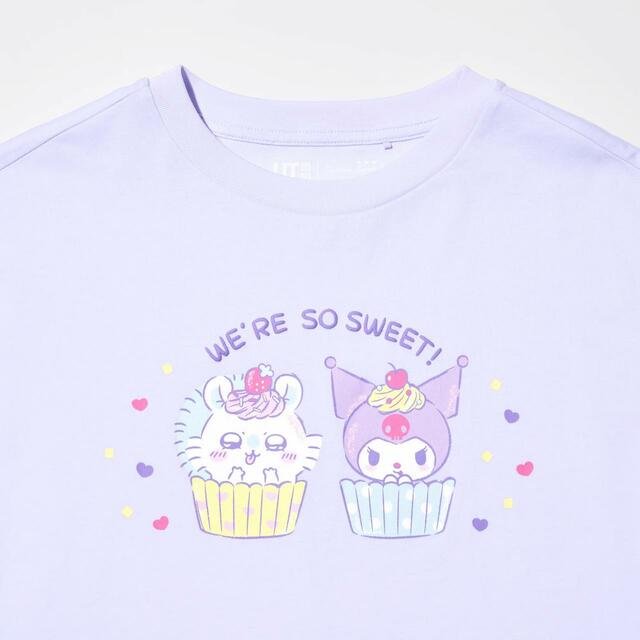 グラフィックTシャツ ¥990｜ちいかわ × サンリオキャラクターズ：スイーツコレクション｜ユニクロ UT