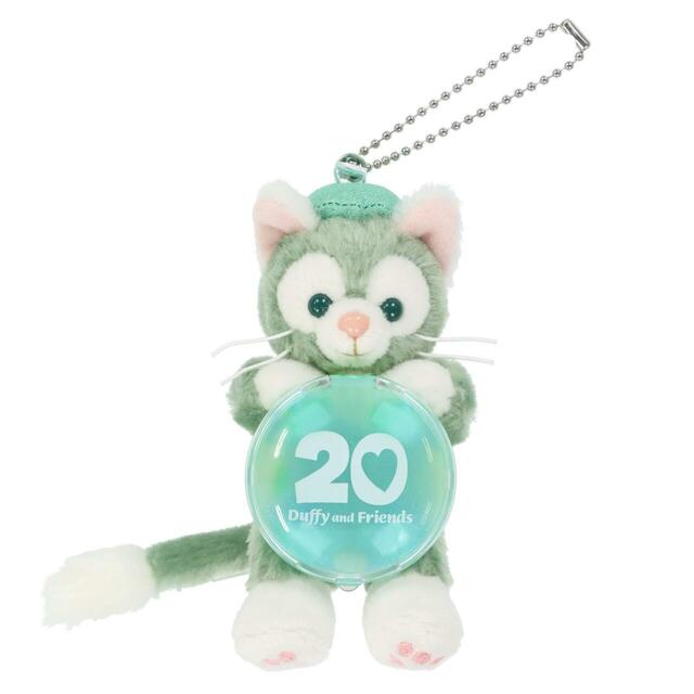 ぬいぐるみチャーム 2,500円｜東京ディズニーシー「ダッフィー＆フレンズ20周年：カラフルハピネス」スペシャルグッズ｜販売開始：2025年4月8日（火）