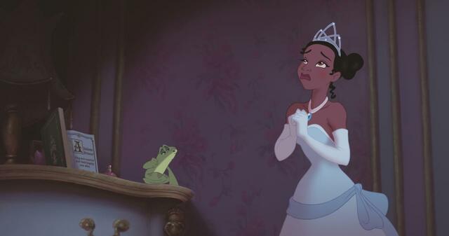 『プリンセスと魔法のキス』映画シーン