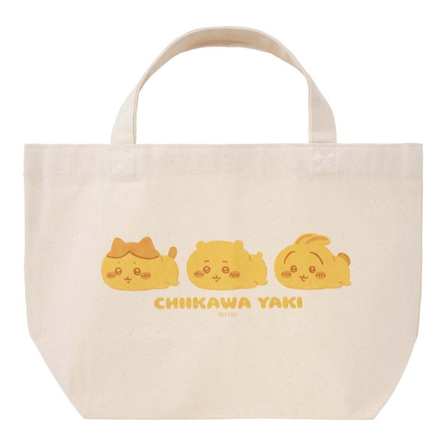 【ちいかわ焼き】「ちいかわ焼き ランチサイズトートバック」1,980円