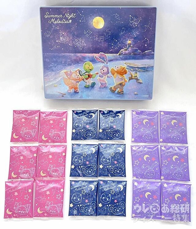 「 ダッフィー＆フレンズのサマーナイト・メロディー 」アソ―テッド・クッキー