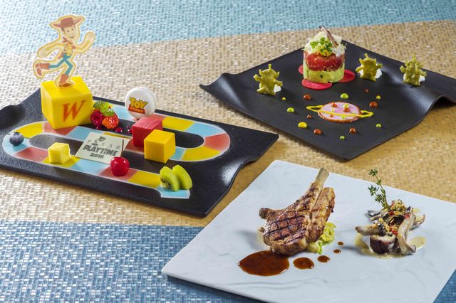 “ピクサー・プレイタイム”エンパイアディナー 10,000円｜ディズニーアンバサダーホテル「エンパイア・グリル」