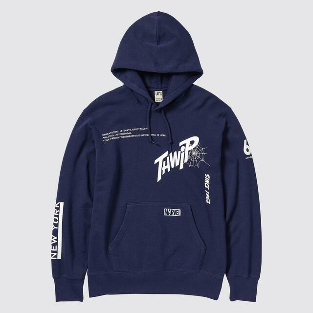 スパイダーマン60周年 アメイジング・イヤーズ スウェットプルパーカ（長袖）¥1,990