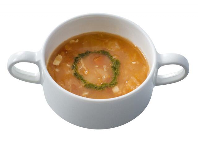 「クイーン・オブ・ハートのバンケットホール」ミネストローネ