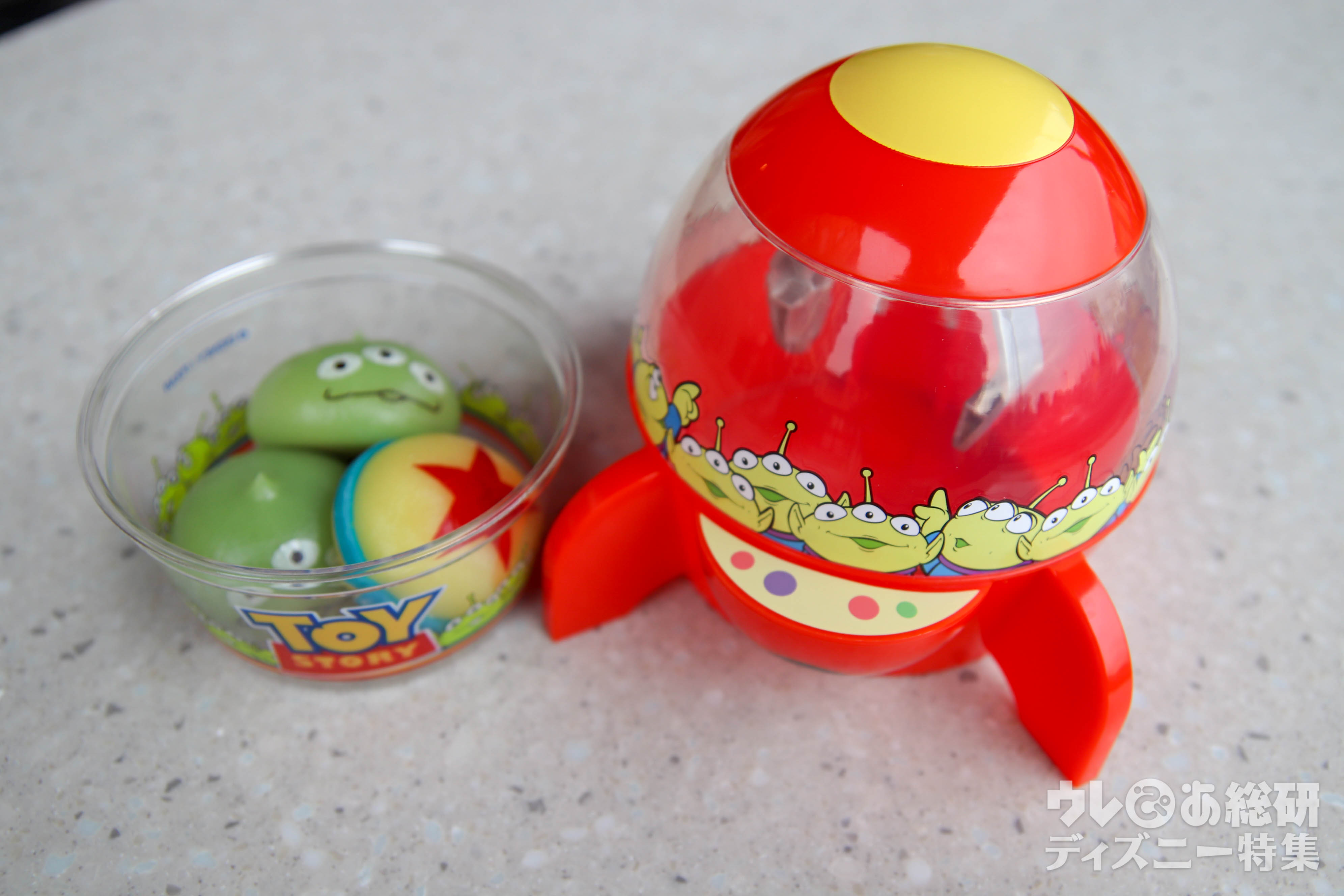ディズニー リトルグリーンマン800MHz用 光るアンテナ TDS】ロケット型がかわいい!「リトルグリーンまん」久々のスナック