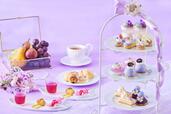 「プリンセスアフタヌーンティー ～Elegant Purple～」＜期間：2024年10月1日～11月18日＞【マロンや紫芋の“パープルスイーツ”でプリンセス気分♪「プリンセスアフタヌーンティー」開催】