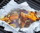 秋を凝縮！「きのこと茄子のホイル焼き」