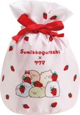 【すみっコぐらし×サクマいちごみるくキャンディ】「巾着」で包んで贈り物にも！