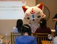 【ベルメゾンのキャラ推せち】 「おせち・一段重『刀剣乱舞ONLINE』」試食会|おっきいこんのすけの登場に会場は大盛り上がり!