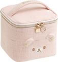【リラックマ「すてきなお家」シリーズ】「バニティポーチ」3,960円　淡いカラーがかわいい！