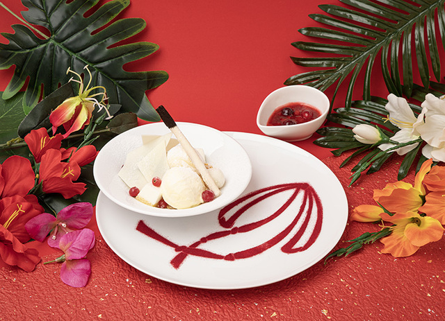 「佐切　執行人パフェ」＜1,200円（税込1,320円）＞【地獄楽カフェ】