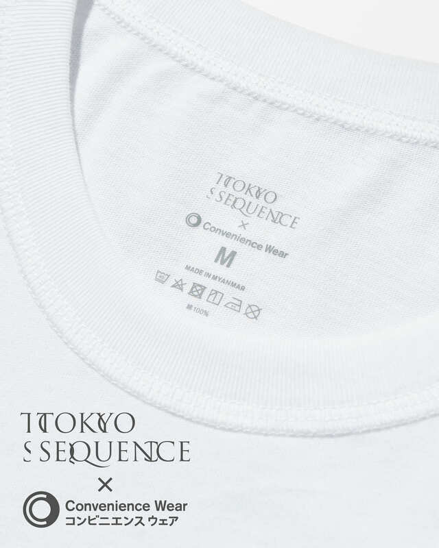 【ファミリーマート「TOKYO SEQUENCE×コンビニエンスウェア」】肩の落ち感やステッチ幅など細部にまでこだわったTシャツ