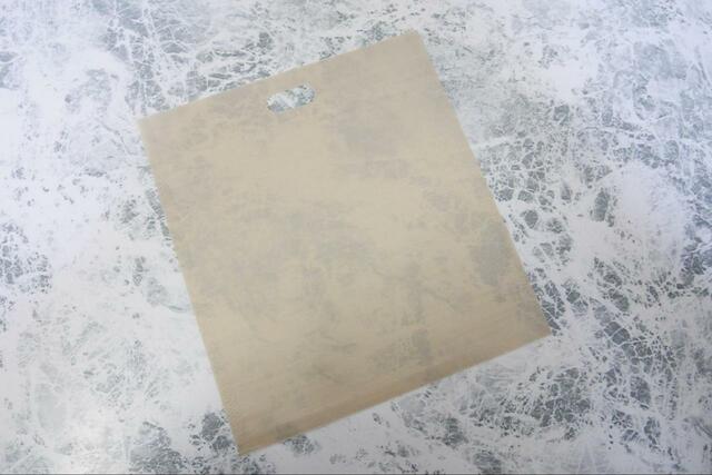 【セリア トースターバッグ】袋状でパンくずが下に落ちない