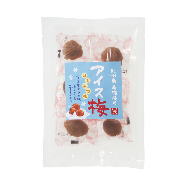 もへじ 凍らせて食べる アイス梅