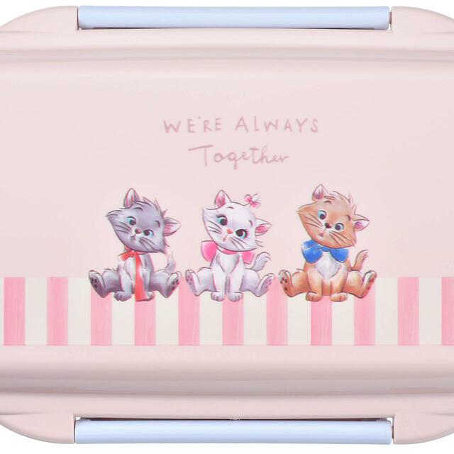 マリー、ベルリオーズ、トゥルーズ おしゃれキャット お弁当箱 DISNEY CAT DAY 2025 2,500円