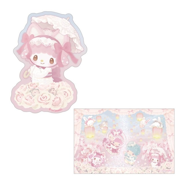 【サンリオピューロランド「ステッカーセット」（全7種）660円】マイスウィートピアノ