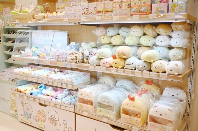 【すみっコぐらしあそびスタジオ／グッズエリア】お気に入りのあのコもいるかも！？
