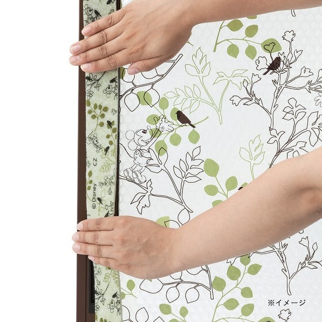 サッシ枠断熱吸着テープ　ミッキーリーフ 