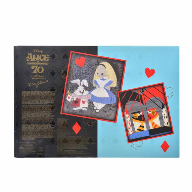 アリス＆白うさぎ ぬいぐるみ Alice in Wonderland by Mary Blair