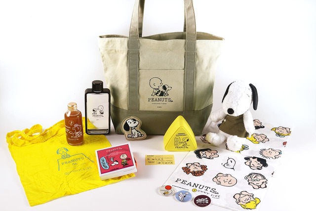 【PEANUTS Cafe　2025 LUCKY BAG】PEANUTS FRIENDS CLUB会員限定で先行発売された「2025 LUCKY BAG」プレミアムセット（エキナセア）　※先行予約期間を過ぎているため、現在は販売されていません