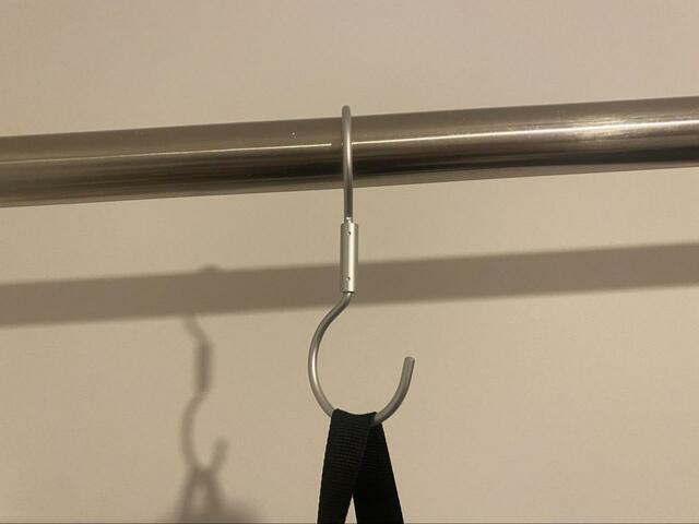 【セリア　アルミ回転式フック】実際に使用してみた