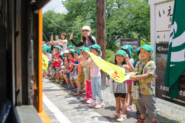 「きかんしゃトーマス号」乗車中の風景(8)