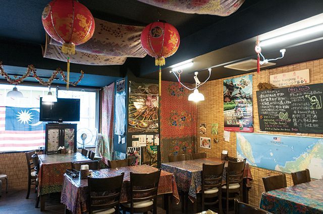 厳選「エスニックカレー」の名店／【マレーシア】マレーカンポン（八丁堀）　内観