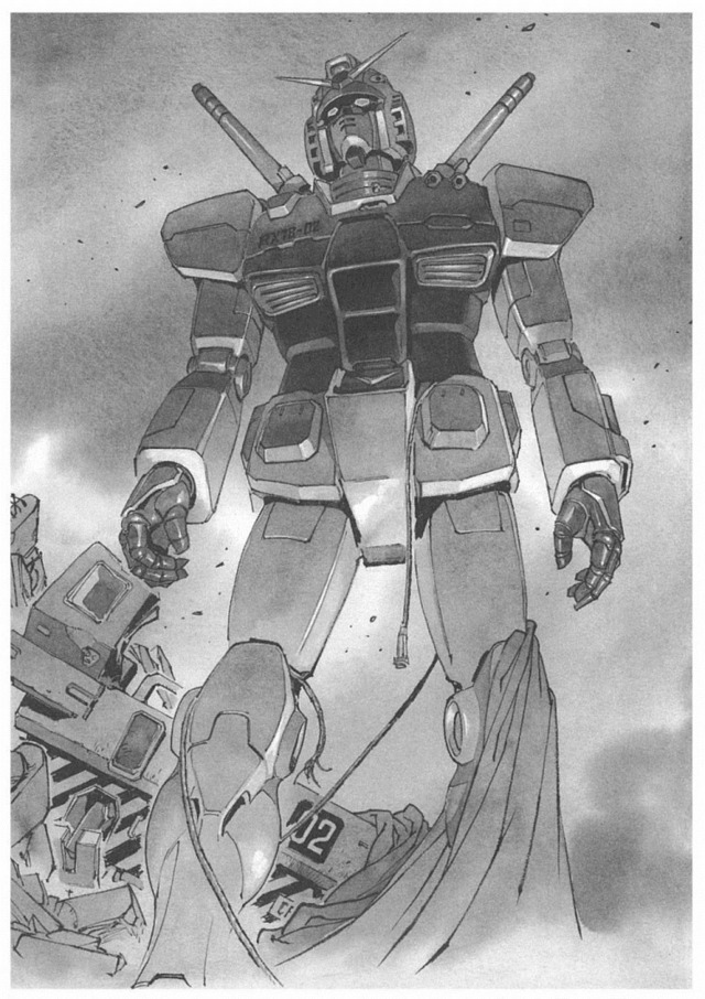 「機動戦士ガンダム THE ORIGIN」漫画原画 © 創通・サンライズ